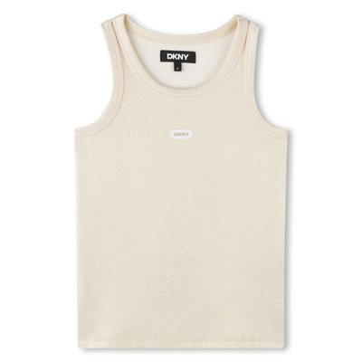 Débardeur à côtes 2x2 DKNY