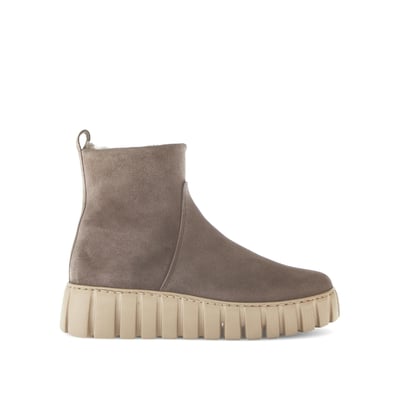 Bottines en cuir à talon compensé GABOR