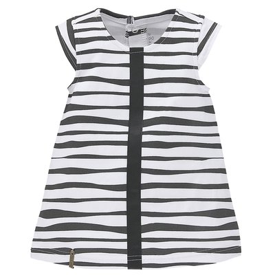 Robe bebe fille blanc/noir SUCRE D'ORGE