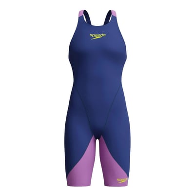 Maillot de bain 1 pièce long motif/style blocs de couleurs LZR IGNITE SPEEDO