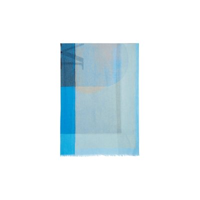 Foulard à logo avec imprimé allover avec TENCEL™ Modal MARC O'POLO