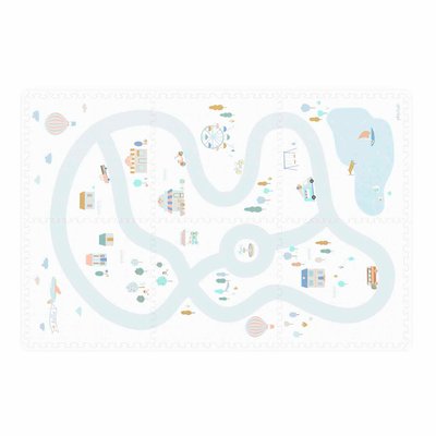 Tapis puzzle VILLAGE PLAY&GO