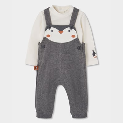 Ensemble bébé garçon imprimé pingouin BOBOLI