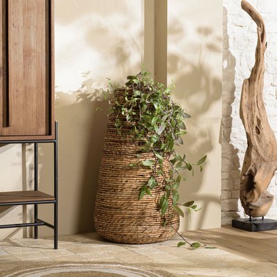 Cache pot en chanvre tressé naturel 90 cm SWING PIER IMPORT