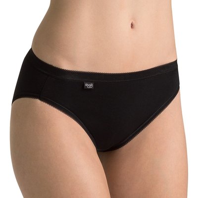 4er-Pack Slips mit hohem Beinausschnitt Basic + (3+1 gratis) SLOGGI