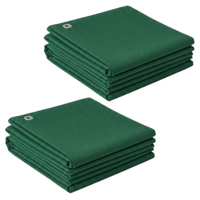 Lot de 2 brise-vues occultants en HDPE TOILINUX