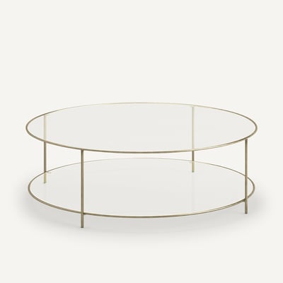 Table basse ronde verre trempé, Sybil AM.PM