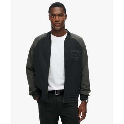 Bomber en jersey à motif College SUPERDRY