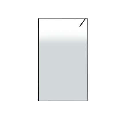 Paroi de douche en verre trempé  - Effet brume HOME MAISON