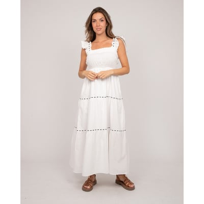 Robe Longue Bohème Bustier Smocké Irmina DONA LISA