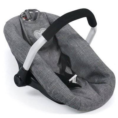 Siège auto pour poupées - Coloris 76 Jeans Grey BAYER CHIC 2000