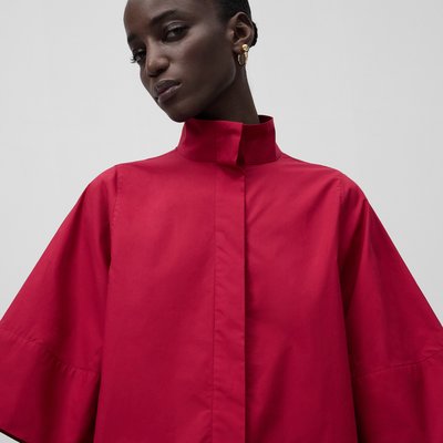 Chemise à manches courtes en coton ADOLFO DOMINGUEZ