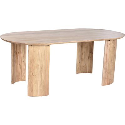 Table de salle à manger élégante en bois d'acacia RECOLLECTION