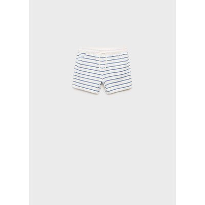 Bermuda en coton à rayures MANGO BABY