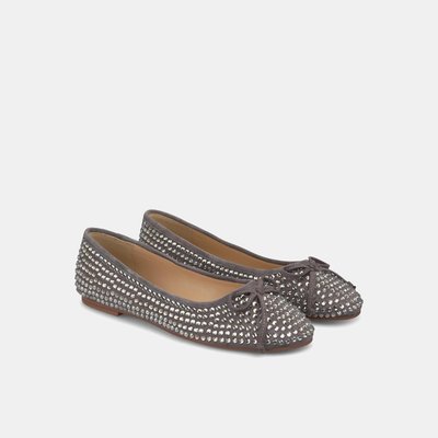 Ballerines couvertes de strass avec nœud ALMA EN PENA