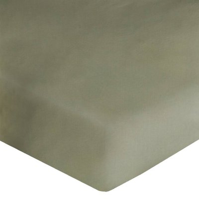 Drap housse percale lavée - BOHEME BLANC DES VOSGES