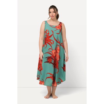 Robe sans manches imprimé à fleurs. ULLA POPKEN