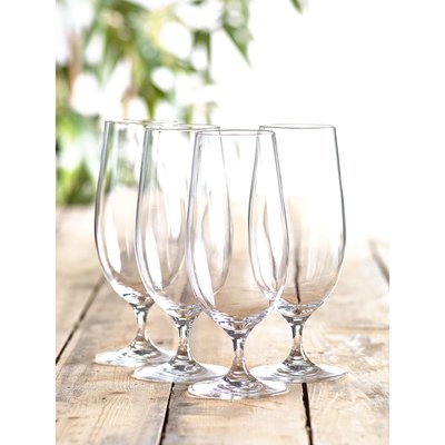 Verres à bière nova jeu de 4 verres pied NEXT