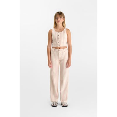 Pantalon droite en jeans TYKOGI LE TEMPS DES CERISES