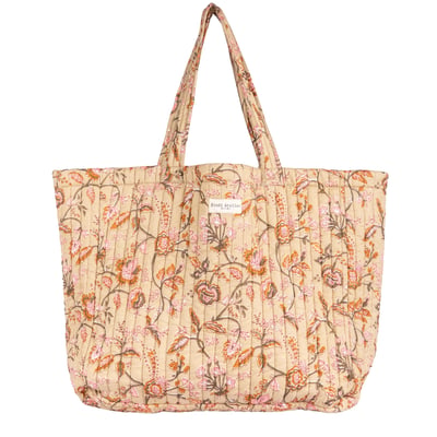 Sac cabas en coton matelassé BINDI ATELIER