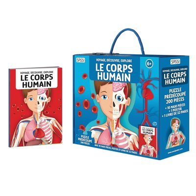 Voyage, découvre, explore - Le corps humain SASSI JUNIOR