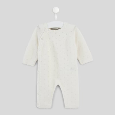 Combinaison longue en pointelle BOUT'CHOU