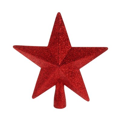 Cimier de sapin de noël Étoile rouge WADIGA