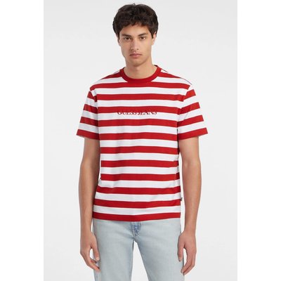 T-Shirt Logo Rayé GUESS JEANS