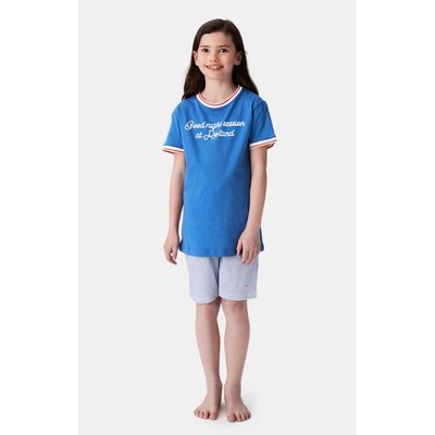 Pyjashort en coton imprimé Tennis ARTHUR
