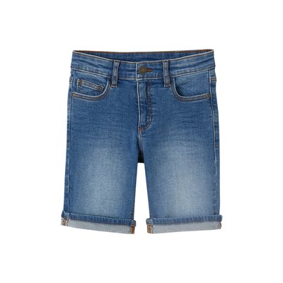 Bermuda en jean Basics VERTBAUDET