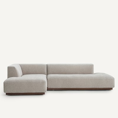 Divano angolo sinistro XL velluto ciniglia, Jacopo AM.PM