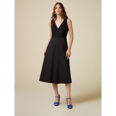 Robe mi-longue bi-matière OLTRE