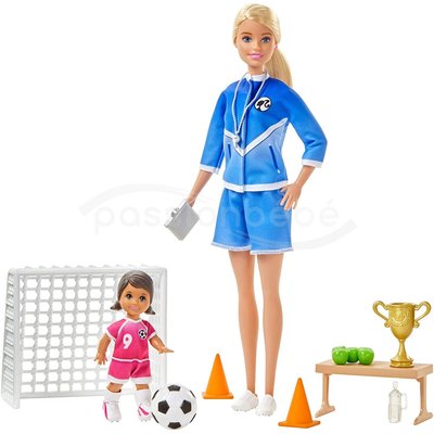 Poupée - Barbie - Coach De Football BARBIE