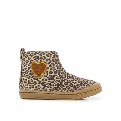 Bottines en cuir Kikko Crush SHOO POM