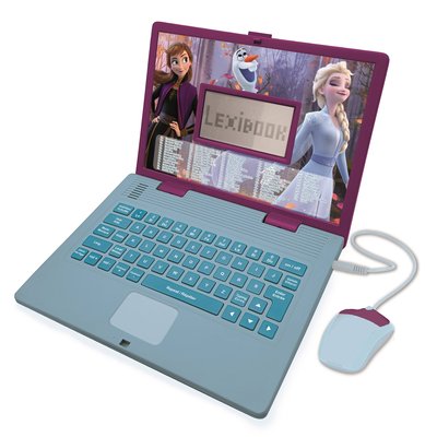 Ordinateur portable éducatif bilingue La Reine des Neiges français-anglais LEXIBOOK