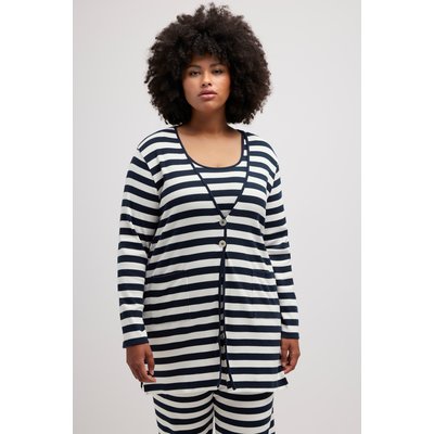 Veste en jersey, rayures horizontales ULLA POPKEN