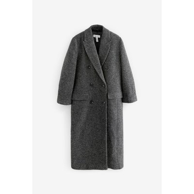 Manteau crombie texturé de qualité supérieure NEXT