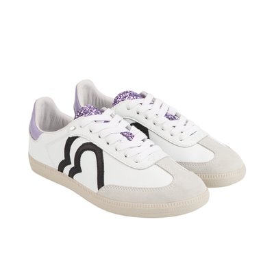 Baskets En Cuir Billie  Lila Glitter BONS BAISERS