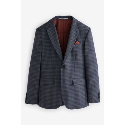 Veste de costume texturée à micro carreaux NEXT