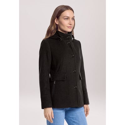 Veste en laine à capuche GIL BRET