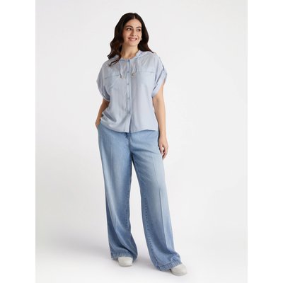 Chemise en tissu léger à rayures FIORELLA RUBINO