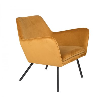 Fauteuil confortable en velours - ALABAMA MATHI DESIGN