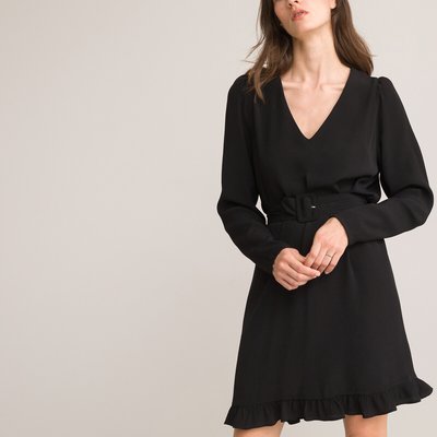 Abito svasato, corto, maniche lunghe LA REDOUTE COLLECTIONS