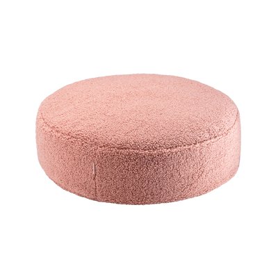 Pouf Coussin de Sol Ottoman Rond Teddy WIGIWAMA