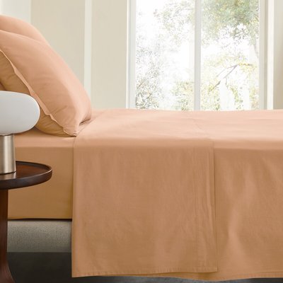 Drap plat en percale de coton lavé, Sabbal AM.PM