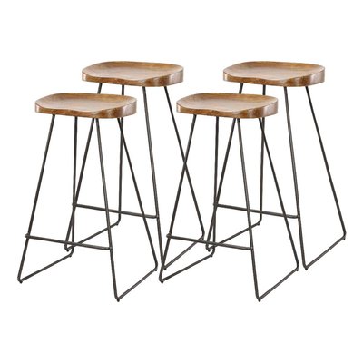 Lot de quatre Tabourets de bar - 71 cm - ARADIA LISA DESIGN