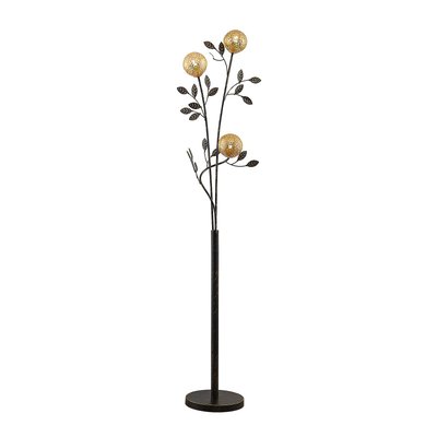 Lampadaire en métal florentin, Evory LUCANDE
