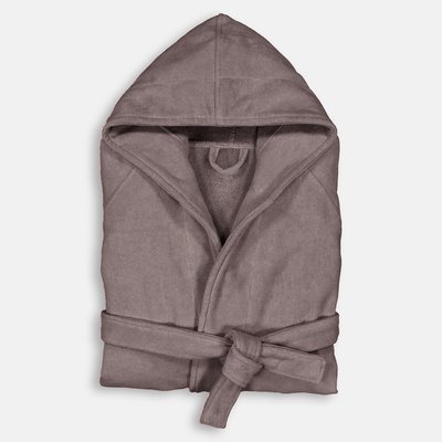 Trizie 450 G/m2 Velvet Terry Hooded Bathrobe LA REDOUTE INTERIEURS