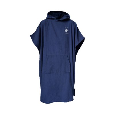 Poncho de bain Adulte 100% Coton, Equipe de France LOGO FFF