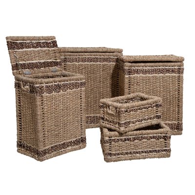 Set de 5 paniers rectangulaires ATMOSPHERA